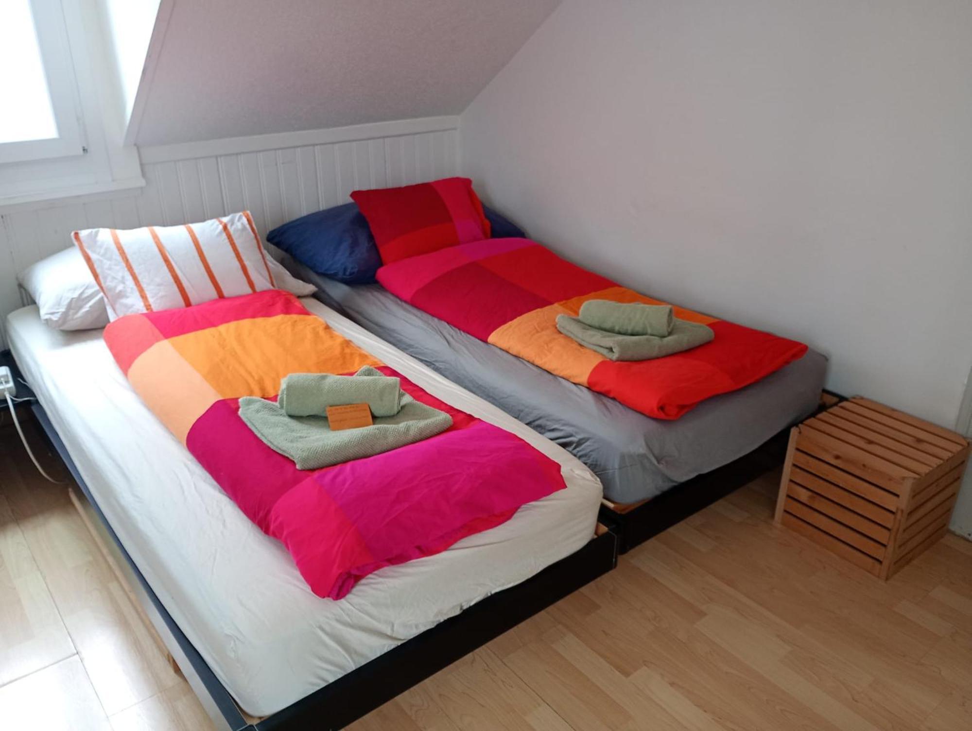 Gemuetliche Dachwohnung Saint-Gall Extérieur photo